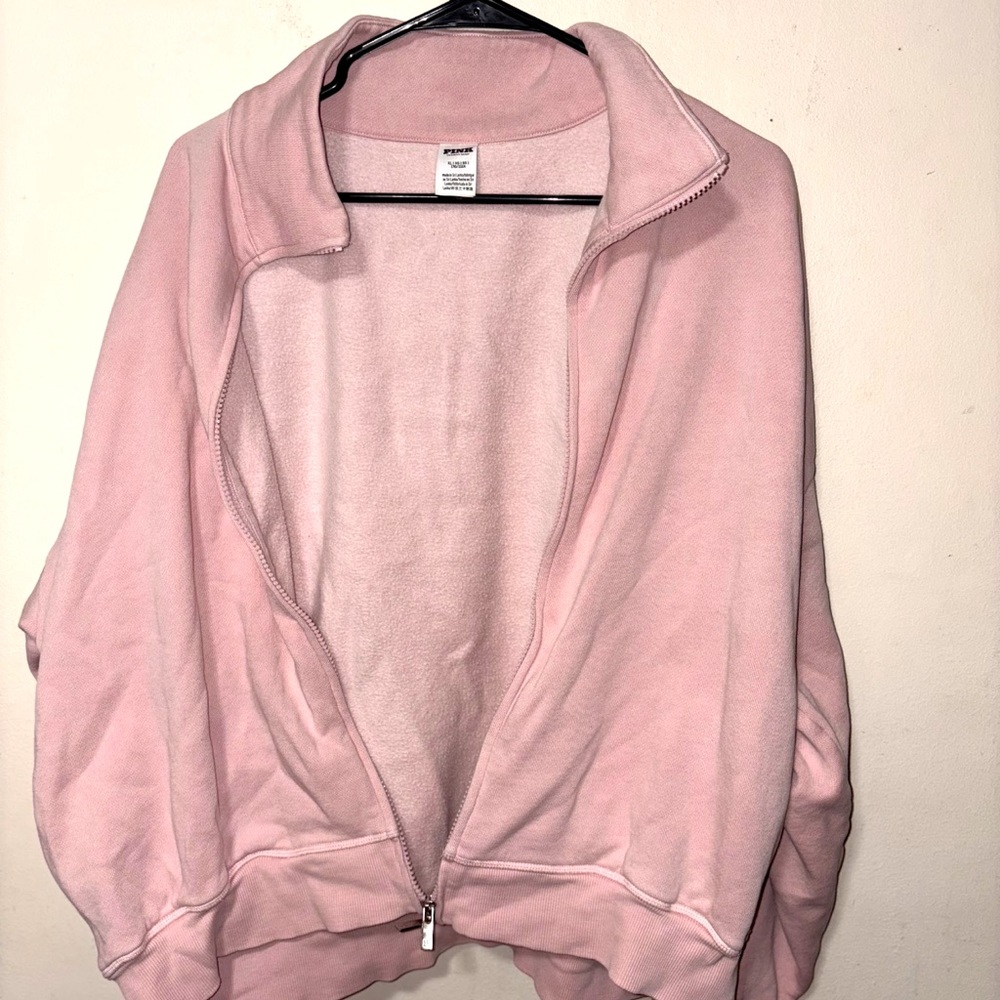 PINK Victoria's Secret Light Pink Fleece - Picture 2 of 4